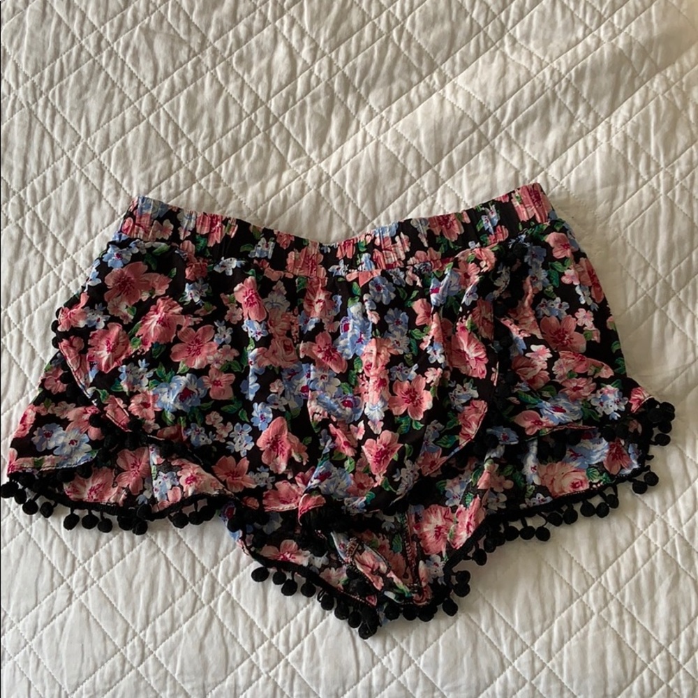 Floral Shorts L